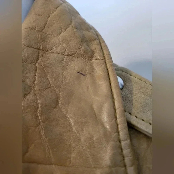 ALLSAINTS (RARE) Sarana Lace Up Moto Zip BuckleBrown Biker Leather Jacket(4) - Picture 12 of 14